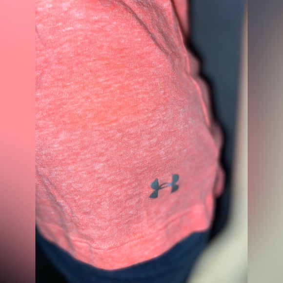 Under Armour Charged Cotton Undeniable Tank Coral - Picture 3 of 4